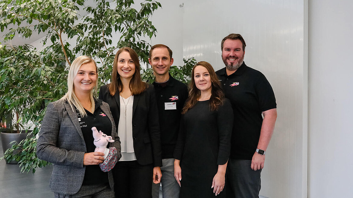 Organisatorenteam zu sehen ist das Organisatorenteam