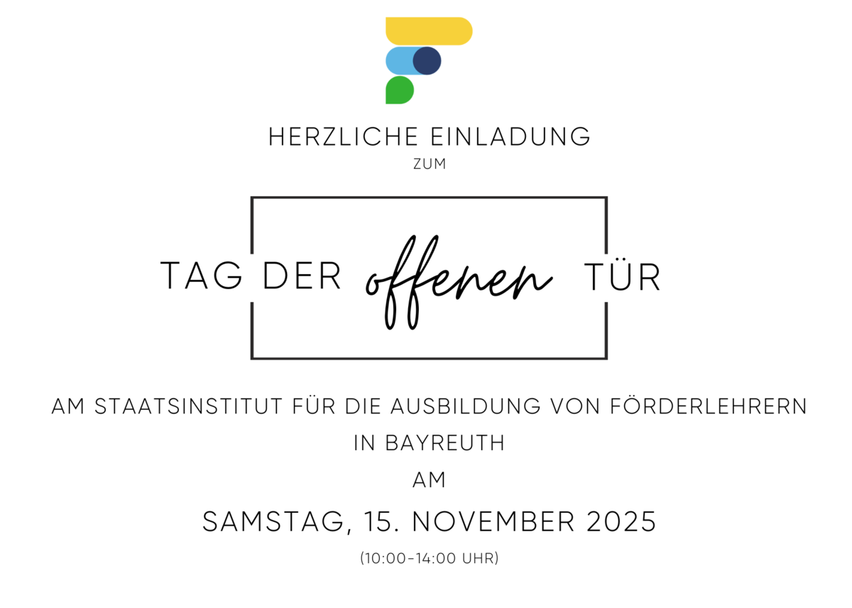 Staatsinstitut für Förderlehrer Staatsinstitut für Förderlehrer